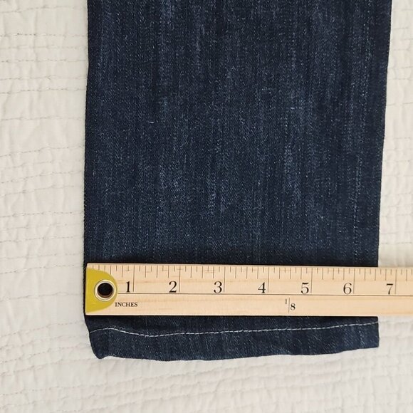 Rock & Republic Stella Jeans Women's 27 (30x29) Straight Dark Blue Denim EUC - Picture 7 of 16